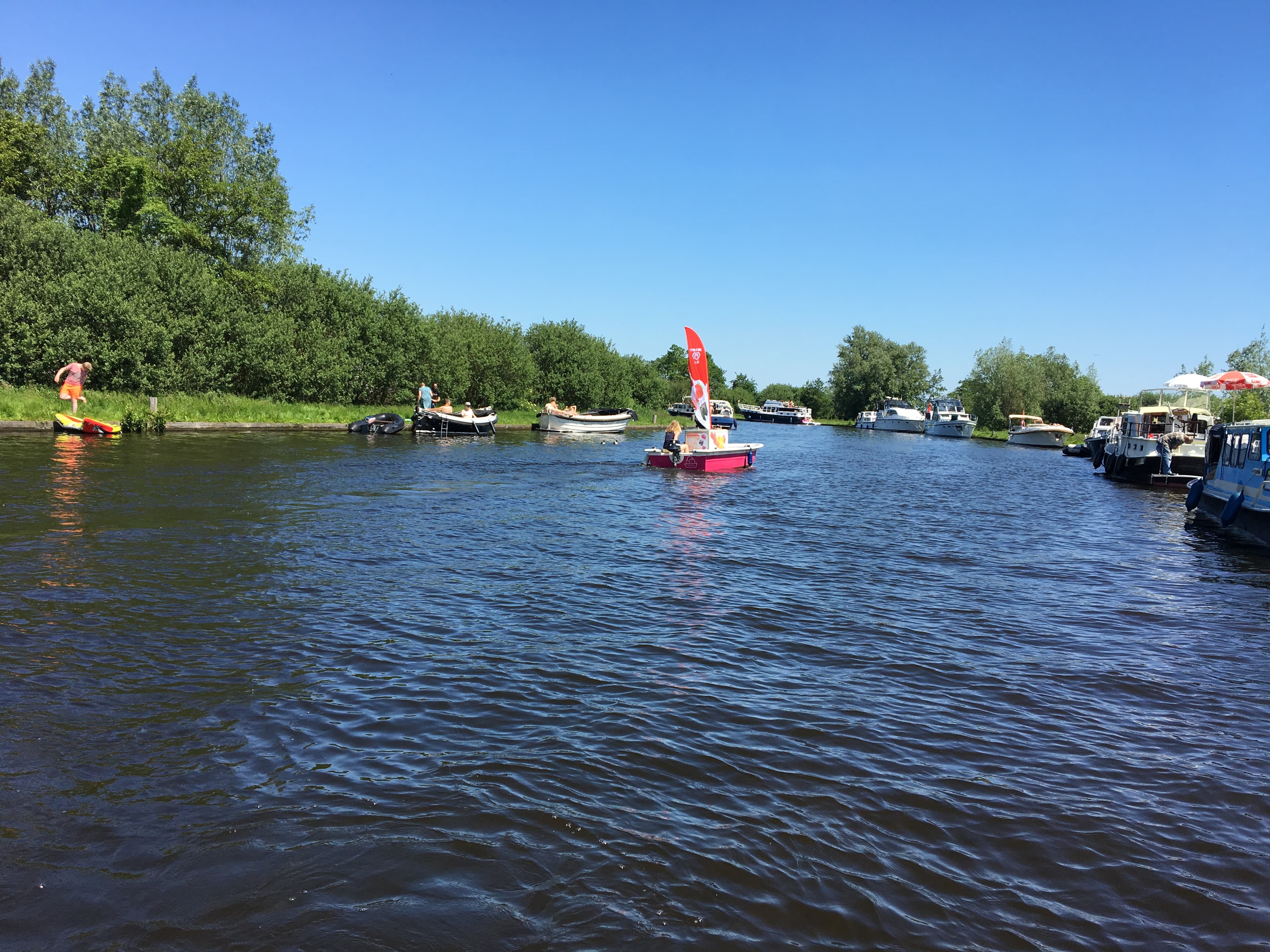 Varen op het water